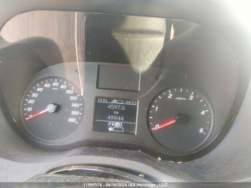 2022 Mercedes-Benz Sprinter 2500 VIN: W1Y4DCHY4NP478837 Lot: 11990574