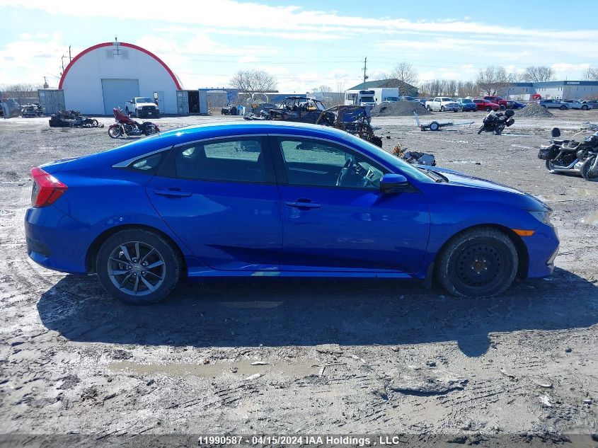 2020 Honda Civic Ex VIN: 2HGFC2F71LH026142 Lot: 11990587