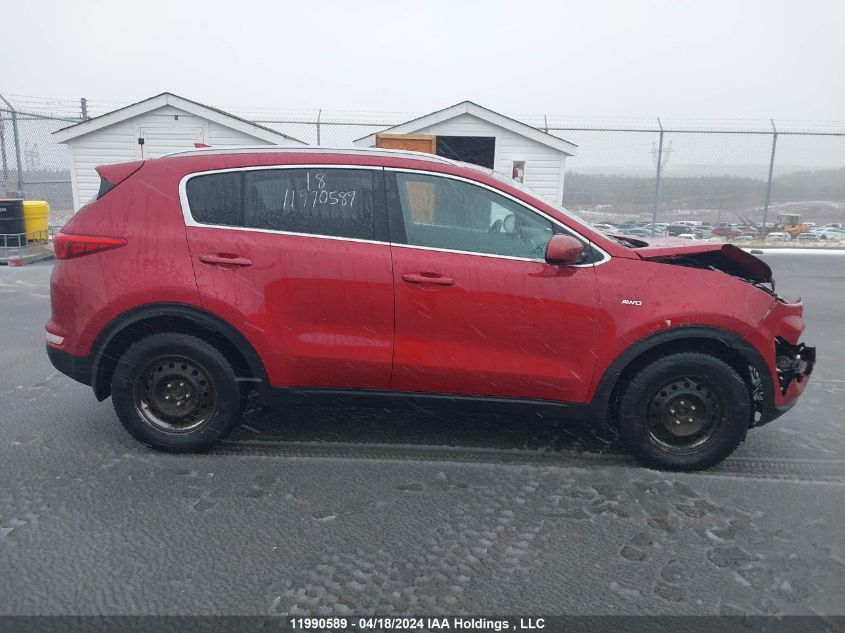 2018 Kia Sportage VIN: KNDPMCAC1J7376163 Lot: 11990589