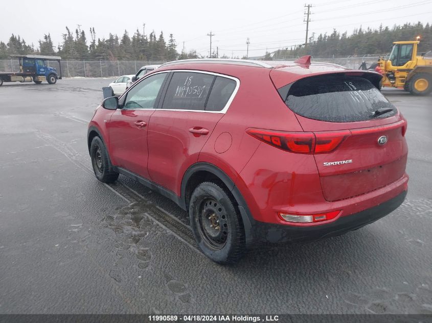 2018 Kia Sportage VIN: KNDPMCAC1J7376163 Lot: 11990589