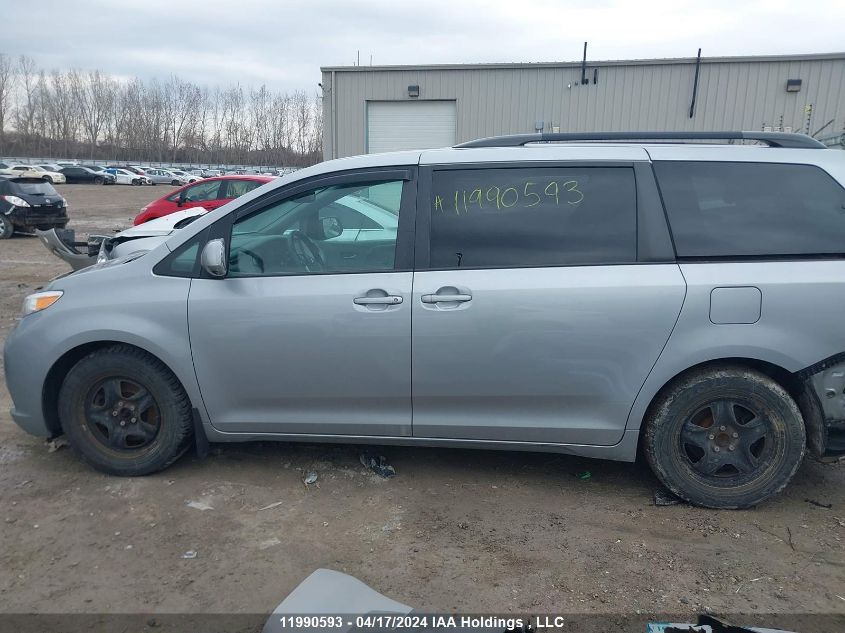 2015 Toyota Sienna Le VIN: 5TDKK3DC0FS652521 Lot: 11990593