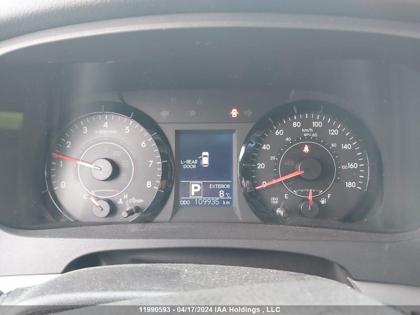 2015 Toyota Sienna Le VIN: 5TDKK3DC0FS652521 Lot: 11990593