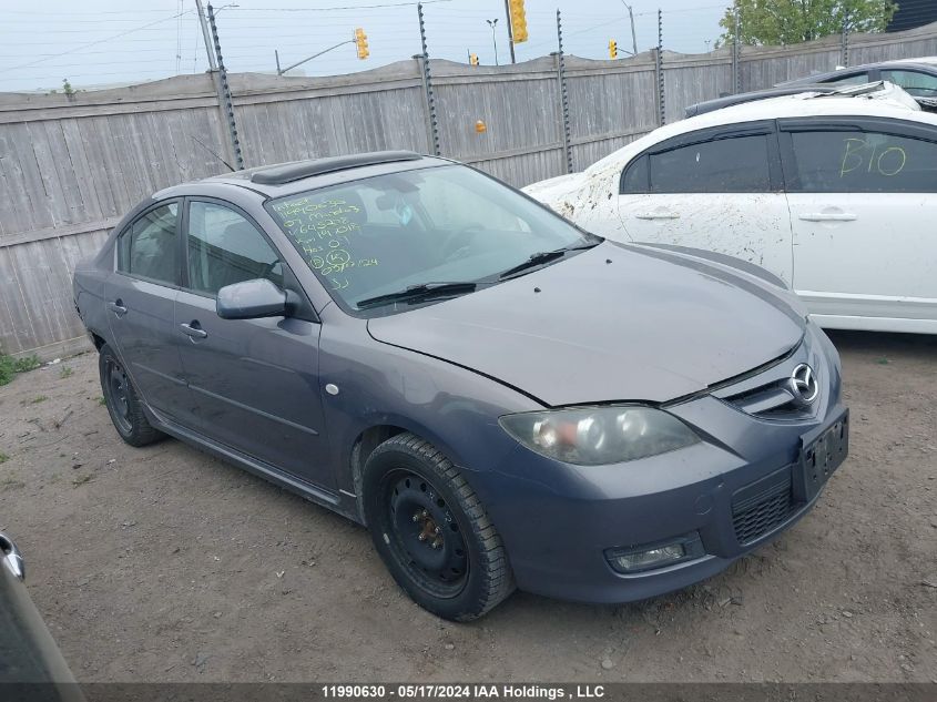 2007 Mazda Mazda3 VIN: JM1BK323271645278 Lot: 11990630