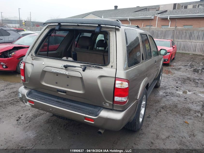 2003 Nissan Pathfinder Le/Se VIN: JN8DR09Y83W833499 Lot: 11990637