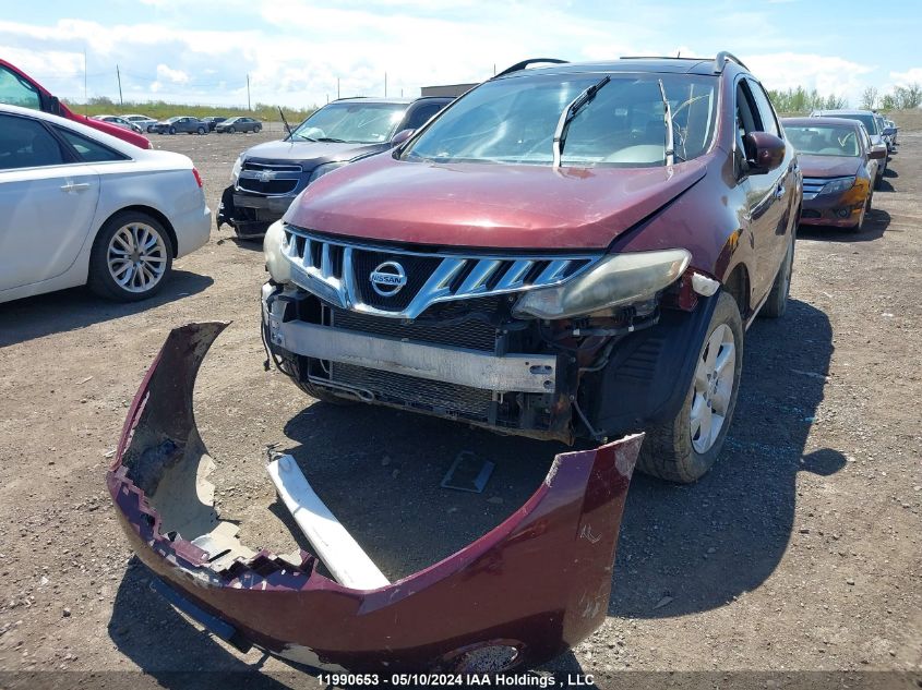 2009 Nissan Murano VIN: JN8AZ18WX9W208460 Lot: 11990653