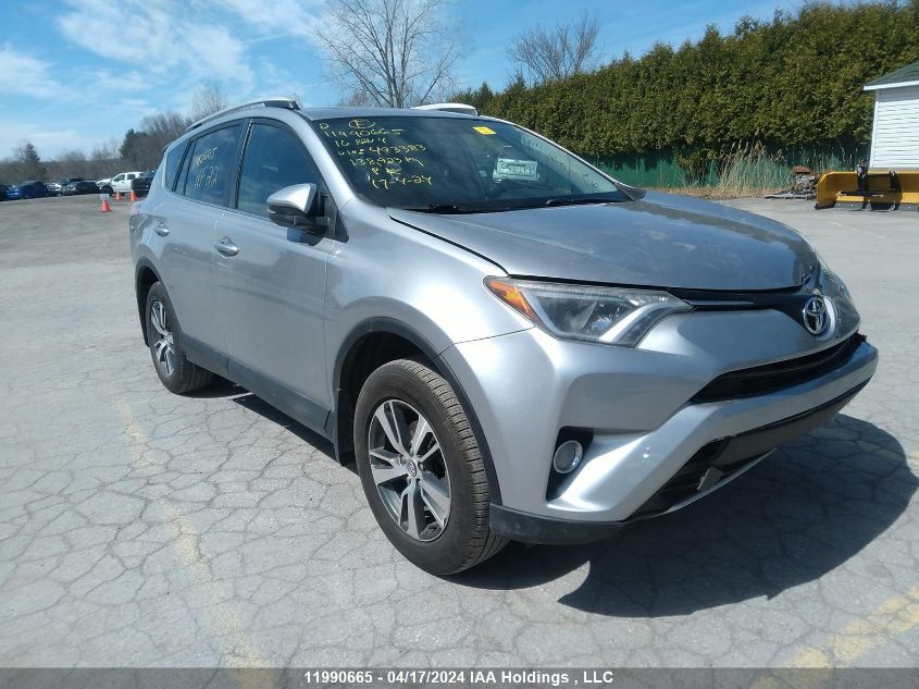 2016 Toyota Rav4 Xle VIN: 2T3RFREVXGW493383 Lot: 11990665