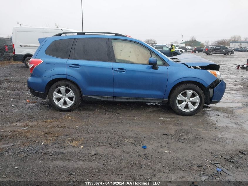 2015 Subaru Forester 2.5I VIN: JF2SJCNC5FH535797 Lot: 11990674