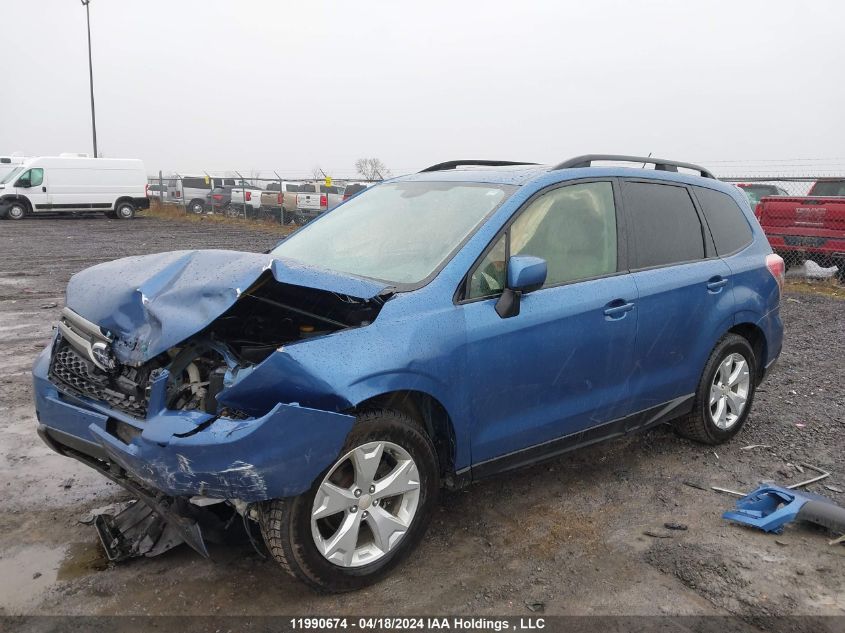 2015 Subaru Forester 2.5I VIN: JF2SJCNC5FH535797 Lot: 11990674