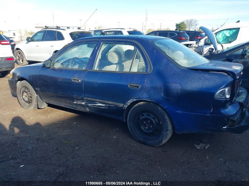 2002 Toyota Corolla Ce/Le/S VIN: 2T1BR12E22C858902 Lot: 11990685