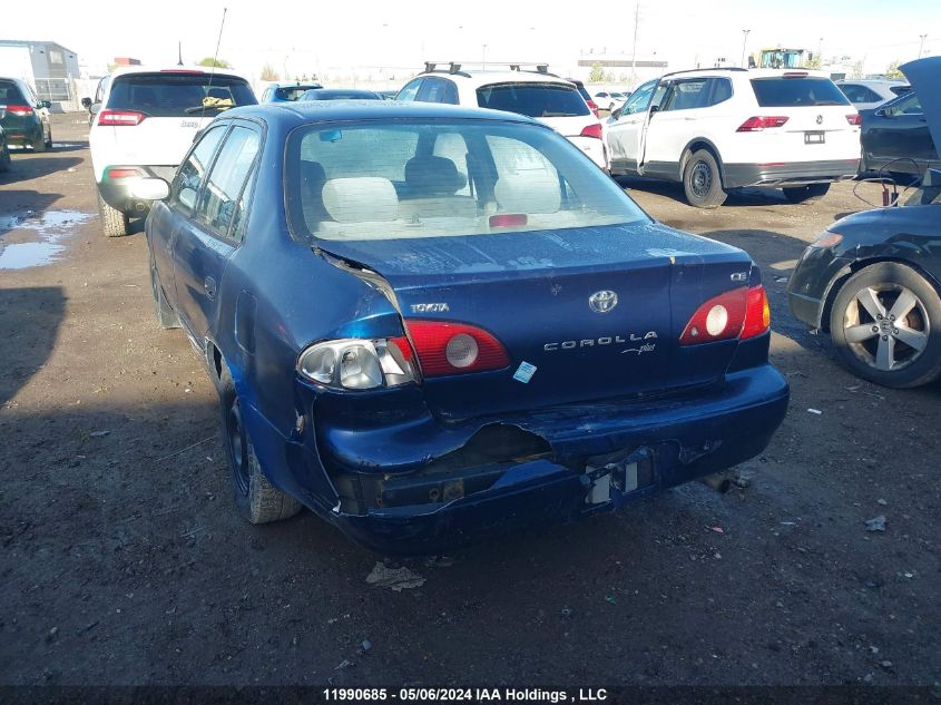 2002 Toyota Corolla Ce/Le/S VIN: 2T1BR12E22C858902 Lot: 11990685