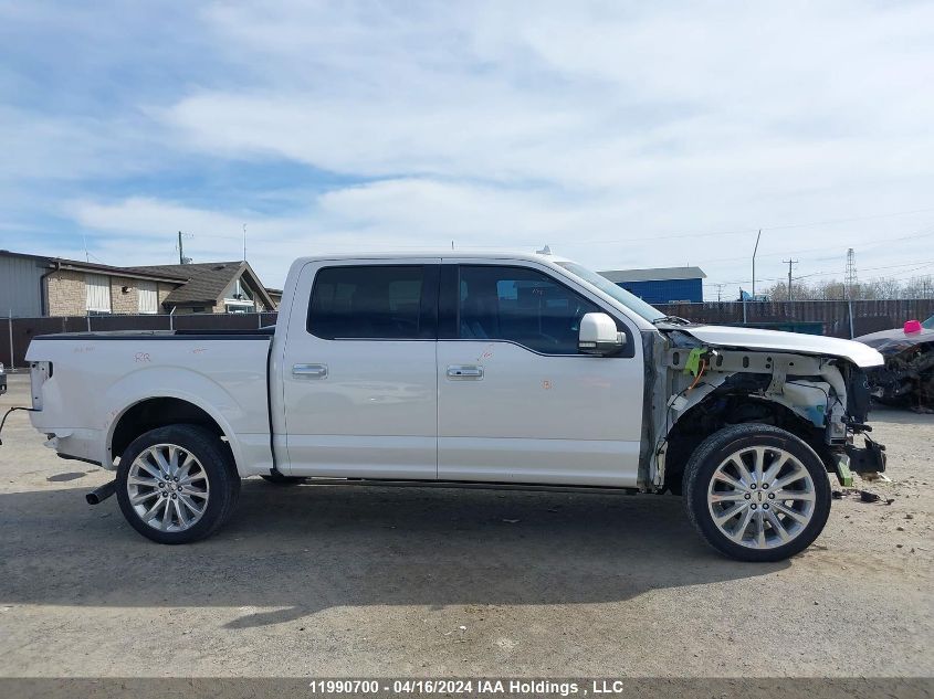 2018 Ford F-150 Limited VIN: 1FTEW1EG5JFA49550 Lot: 39259016