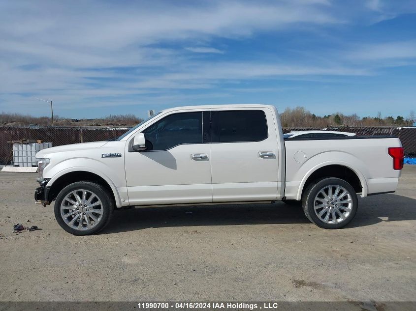 2018 Ford F-150 Limited VIN: 1FTEW1EG5JFA49550 Lot: 39259016