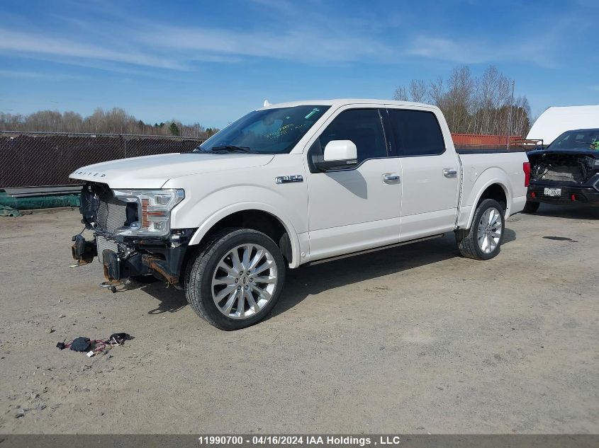 2018 Ford F-150 Limited VIN: 1FTEW1EG5JFA49550 Lot: 39259016