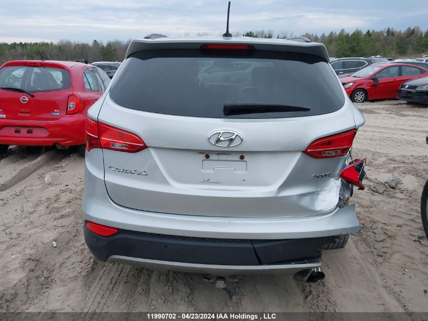 2013 Hyundai Santa Fe Sport VIN: 5XYZU3LBXDG076528 Lot: 11990702