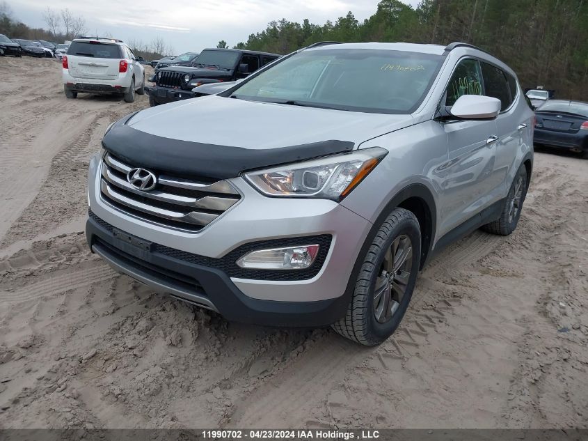 2013 Hyundai Santa Fe Sport VIN: 5XYZU3LBXDG076528 Lot: 11990702