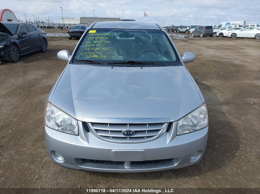 2006 Kia Spectra VIN: KNAFE121X65260664 Lot: 11990718