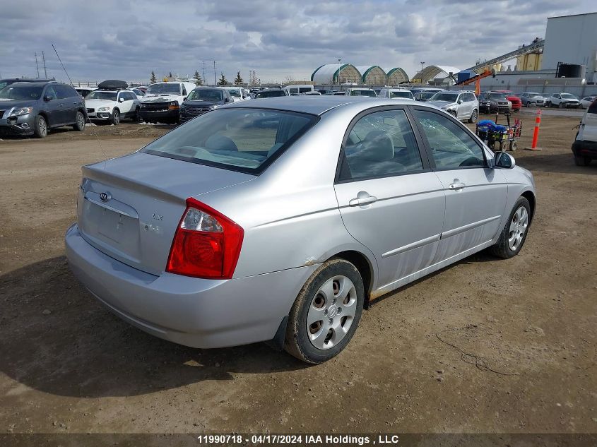 2006 Kia Spectra VIN: KNAFE121X65260664 Lot: 11990718