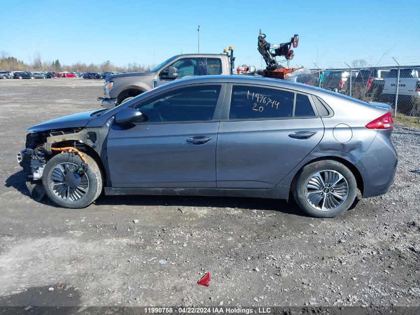 2020 Hyundai Ioniq VIN: KMHC65LD8LU207431 Lot: 11990758