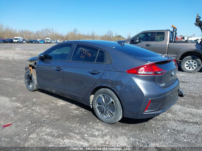 2020 Hyundai Ioniq VIN: KMHC65LD8LU207431 Lot: 11990758