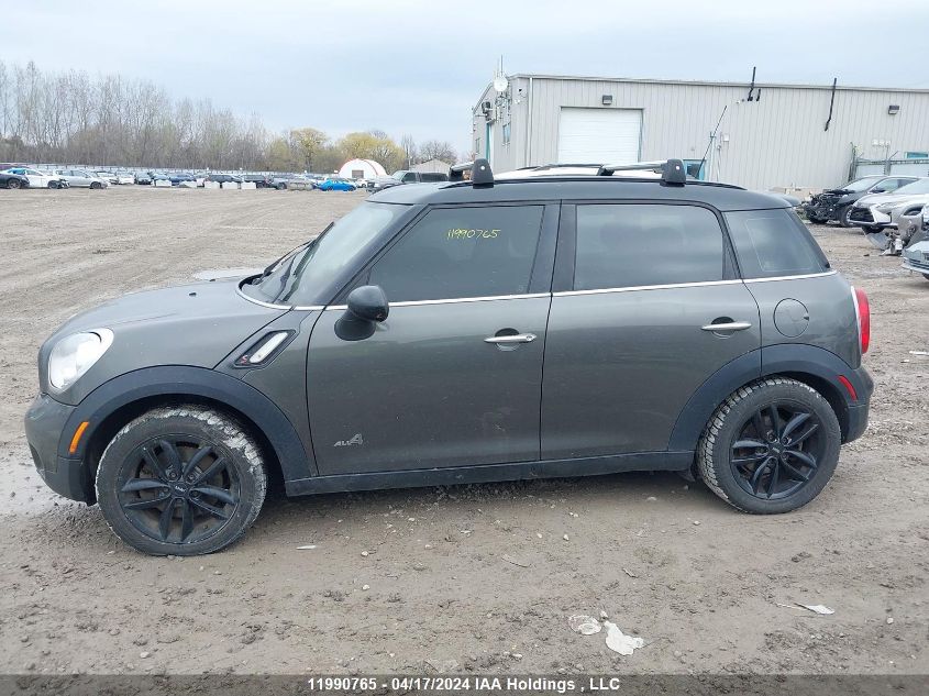 2013 Mini Cooper S Countryman VIN: WMWZC5C53DWM16613 Lot: 11990765