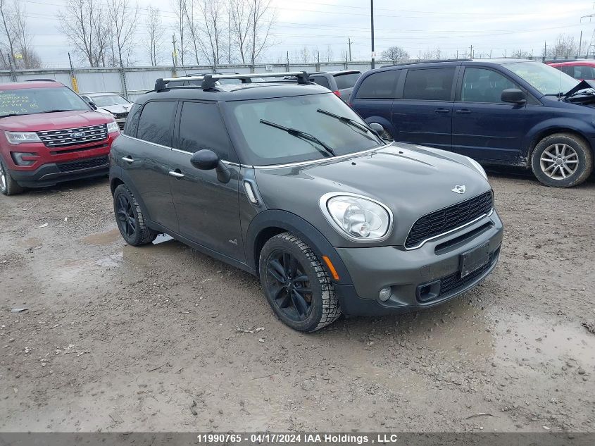 2013 Mini Cooper S Countryman VIN: WMWZC5C53DWM16613 Lot: 11990765