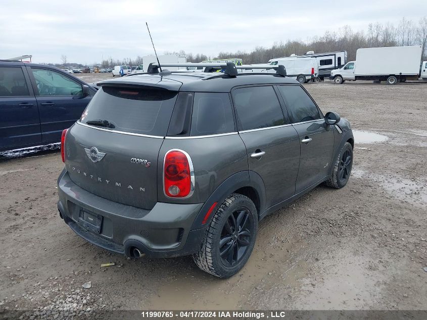 2013 Mini Cooper S Countryman VIN: WMWZC5C53DWM16613 Lot: 11990765