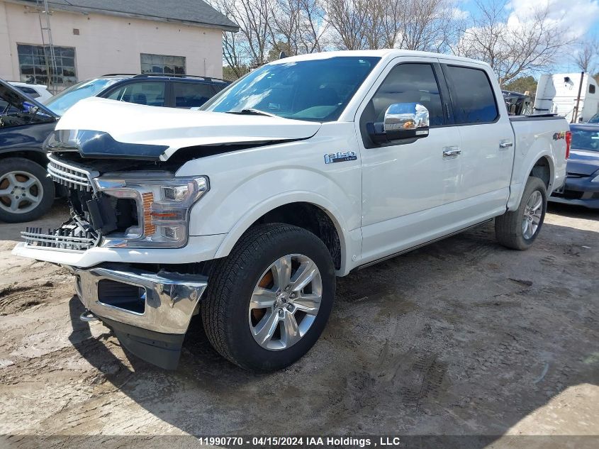 2020 Ford F150 Supercrew VIN: 1FTEW1E52LFB58582 Lot: 11990770