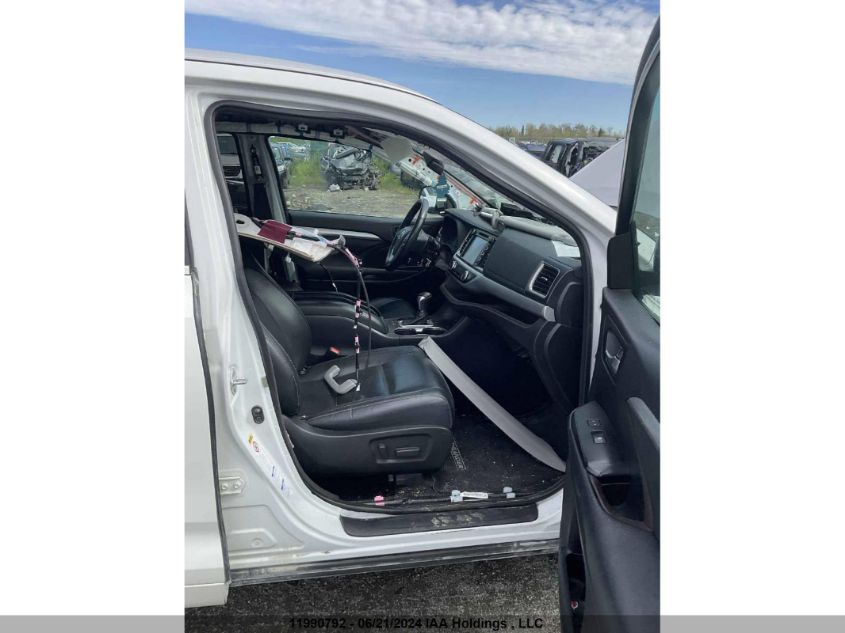 2018 Toyota Highlander Se/Xle VIN: 5TDJZRFH2JS530030 Lot: 11990792