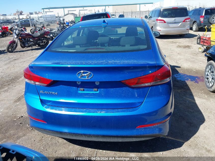 2017 Hyundai Elantra VIN: KMHD84LF5HU117722 Lot: 11990802