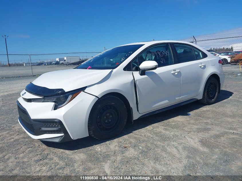 2021 Toyota Corolla Se VIN: 5YFB4MBE7MP084360 Lot: 11990830