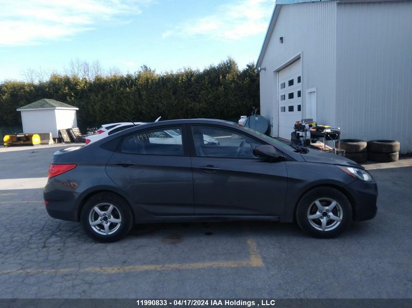 2012 Hyundai Accent Gls/Gs VIN: KMHCT4AE6CU050626 Lot: 11990833