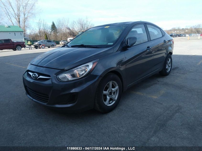 2012 Hyundai Accent Gls/Gs VIN: KMHCT4AE6CU050626 Lot: 11990833