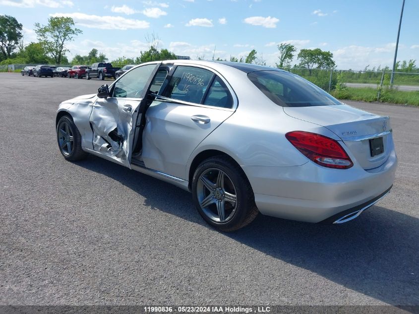 2016 Mercedes-Benz C-Class C 300 VIN: 55SWF4KB6GU131538 Lot: 11990836