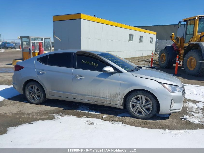 2019 Hyundai Elantra Sel/Value/Limited VIN: KMHD84LF6KU836646 Lot: 11990849