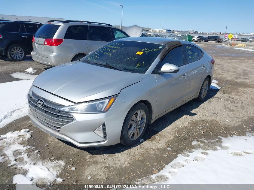 2019 Hyundai Elantra Sel/Value/Limited VIN: KMHD84LF6KU836646 Lot: 11990849