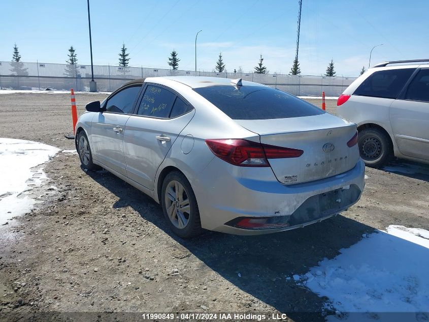 2019 Hyundai Elantra Sel/Value/Limited VIN: KMHD84LF6KU836646 Lot: 11990849