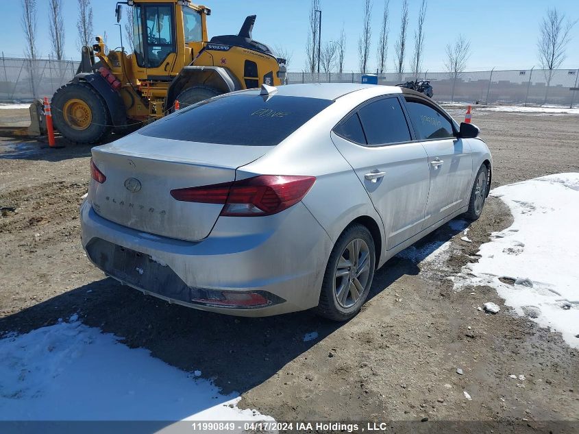 2019 Hyundai Elantra Sel/Value/Limited VIN: KMHD84LF6KU836646 Lot: 11990849