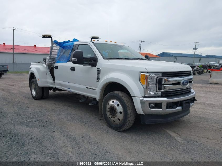 2017 Ford F450 Super Duty VIN: 1FT8W4DT8HEF02802 Lot: 11990852