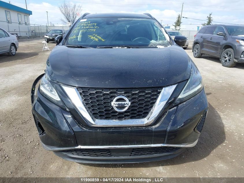 2020 Nissan Murano VIN: 5N1AZ2BS5LN122554 Lot: 11990859
