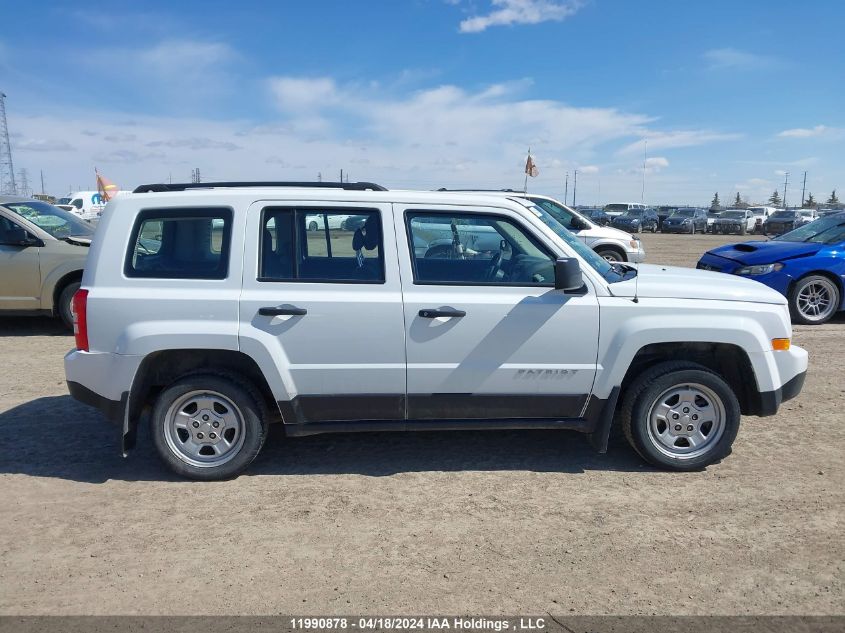 2017 Jeep Patriot VIN: 1C4NJPAB8HD133086 Lot: 11990878