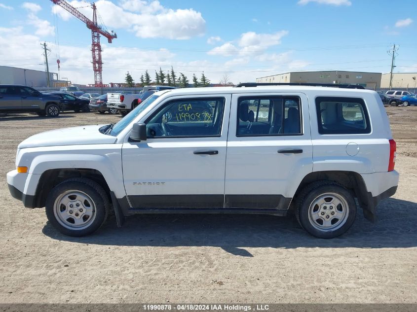 2017 Jeep Patriot VIN: 1C4NJPAB8HD133086 Lot: 11990878