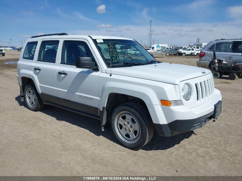 2017 Jeep Patriot VIN: 1C4NJPAB8HD133086 Lot: 11990878