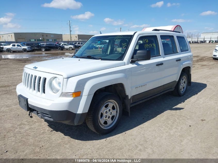 2017 Jeep Patriot VIN: 1C4NJPAB8HD133086 Lot: 11990878