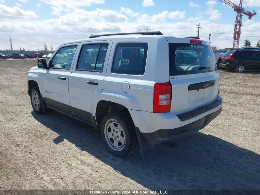 2017 Jeep Patriot VIN: 1C4NJPAB8HD133086 Lot: 11990878