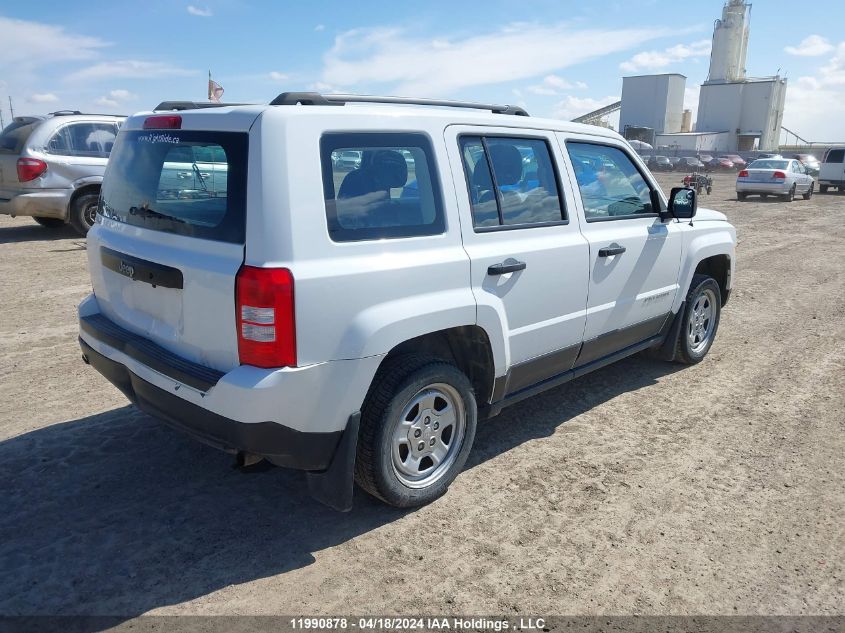 2017 Jeep Patriot VIN: 1C4NJPAB8HD133086 Lot: 11990878