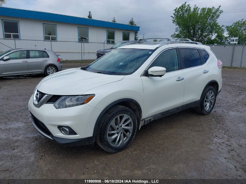 2015 Nissan Rogue VIN: 5N1AT2MV0FC802421 Lot: 11990906