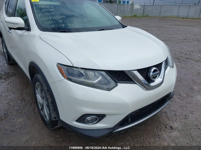 2015 Nissan Rogue VIN: 5N1AT2MV0FC802421 Lot: 11990906