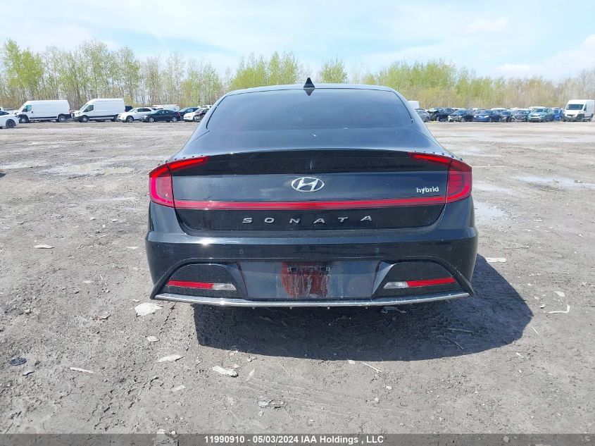 2022 Hyundai Sonata Hybrid Ultimate With Solar Roof VIN: KMHL34JJ8NA051245 Lot: 11990910