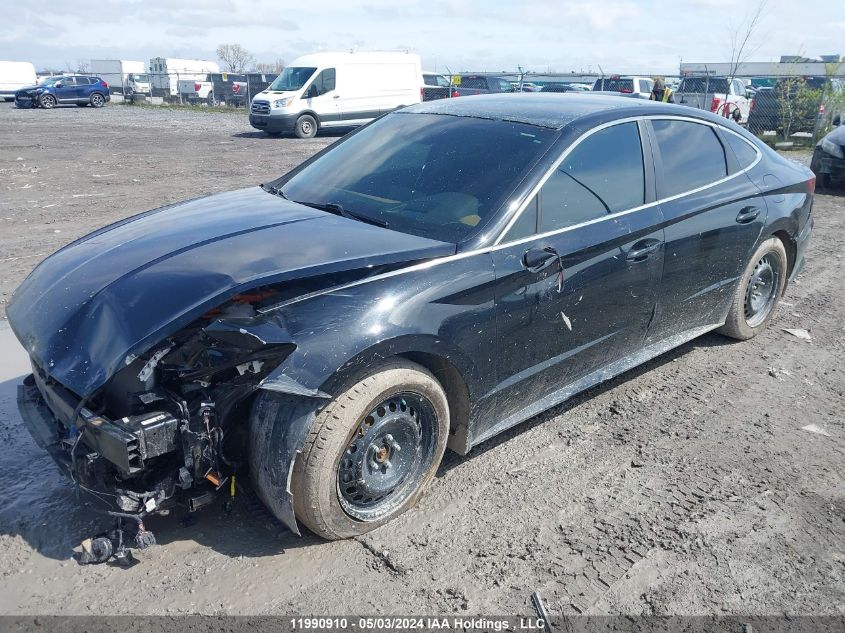 2022 Hyundai Sonata Hybrid Ultimate With Solar Roof VIN: KMHL34JJ8NA051245 Lot: 11990910