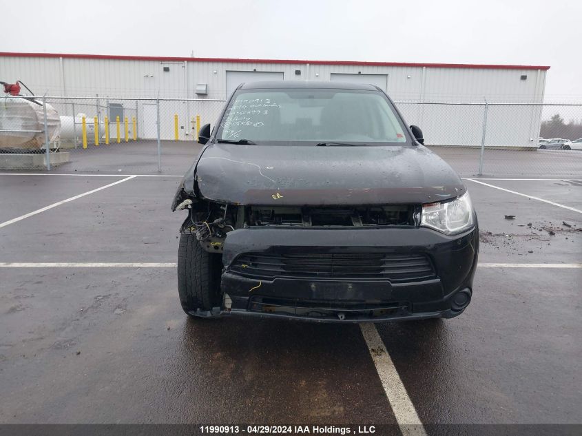 2014 Mitsubishi Outlander VIN: JA4AZ2A32EZ606993 Lot: 11990913